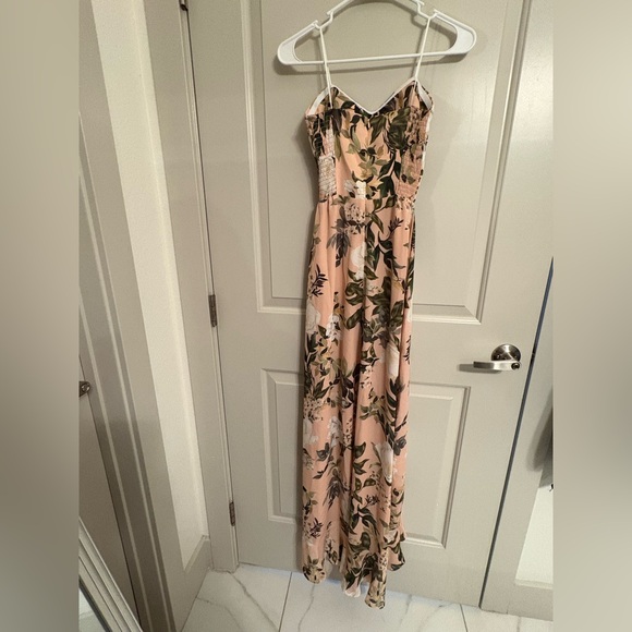 Amanda Uprichard Eden Gown in Juniper Floral size S - Picture 3 of 6